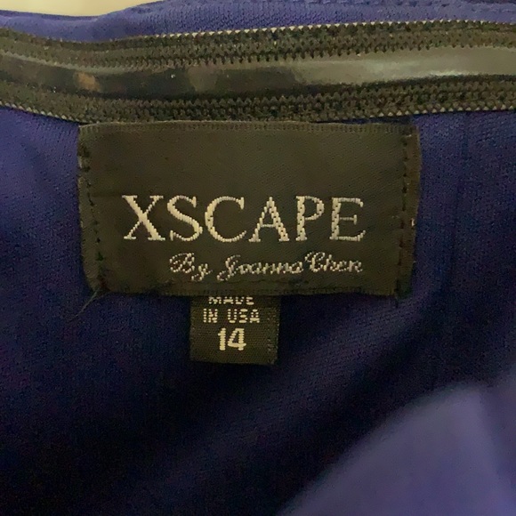 Royal blue formal dress size 14 - worn once! - Picture 7 of 7